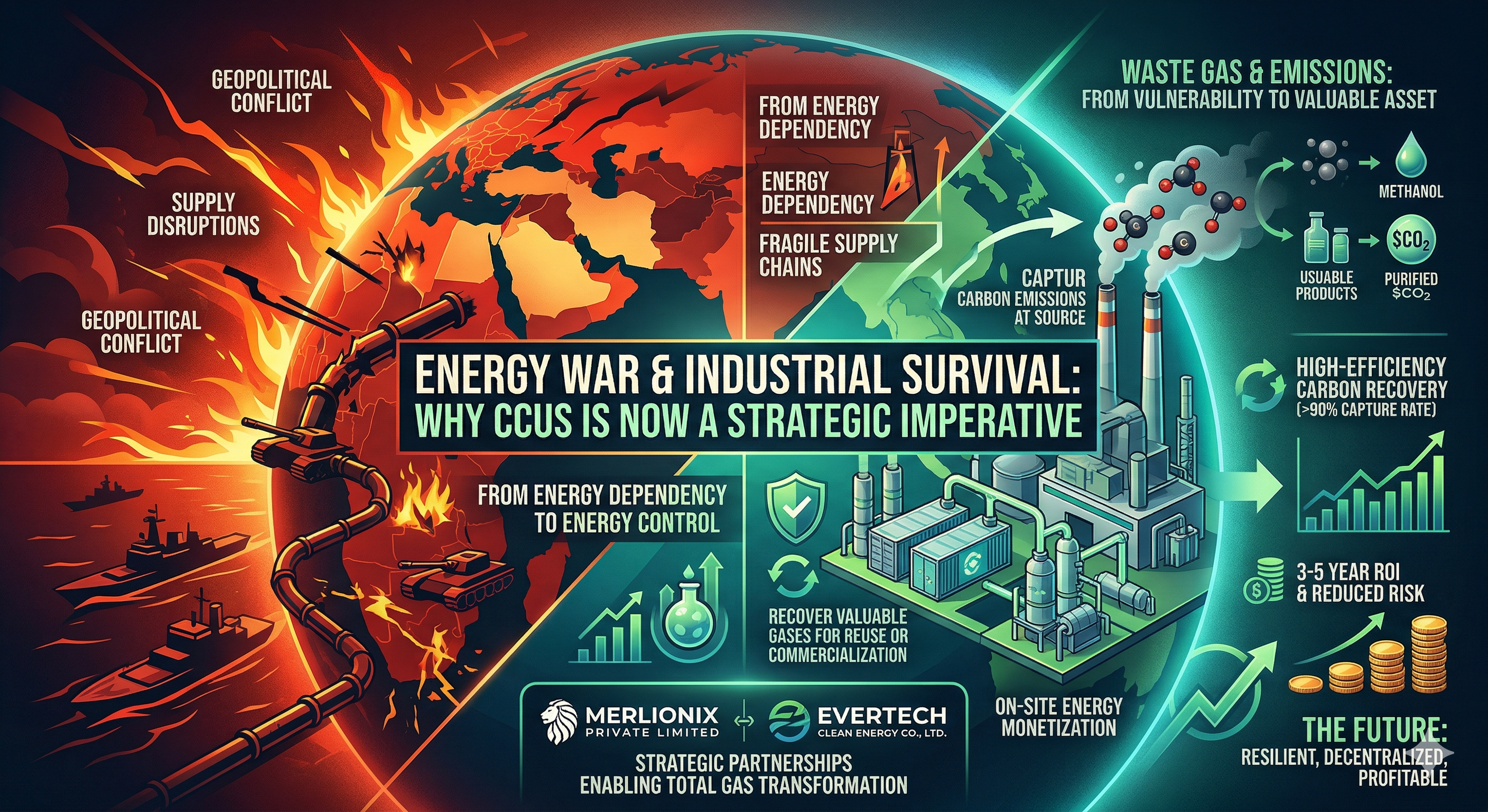 Energy War & Industrial Survival: Why CCUS is Now a Strategic Imperative
